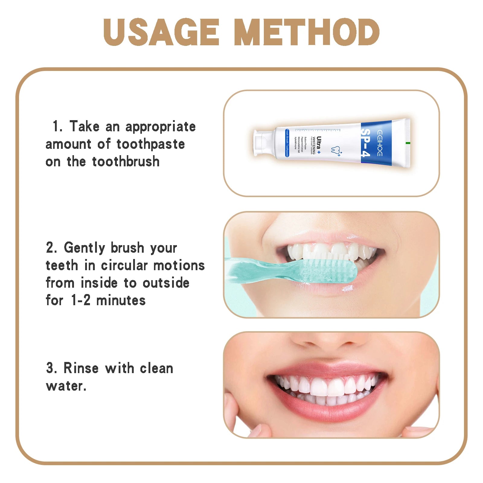 Probiotic Toothpaste Clean Teeth Odor Remove Stain Enamel Safe Fresh Breath Caring Oral Cavity Cleaning Teeth Nursing Toothpaste
