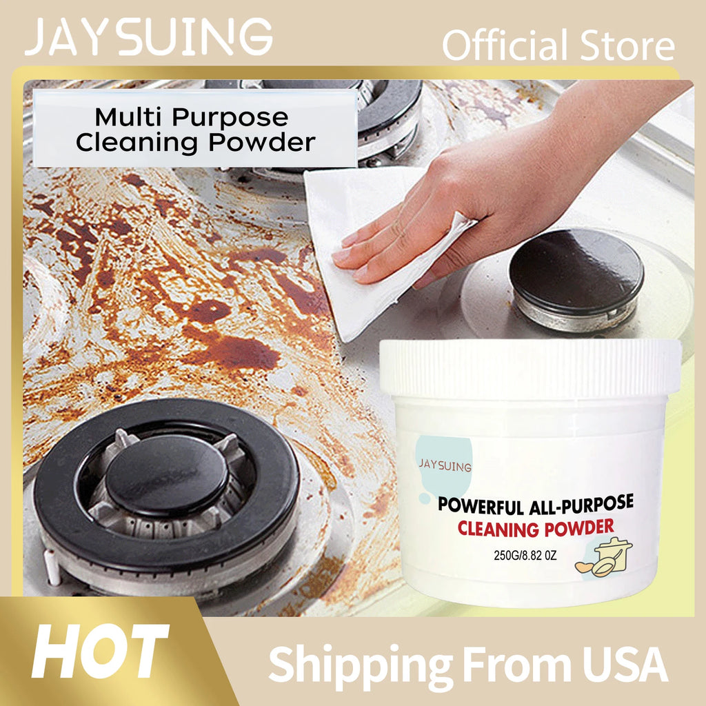 Multi Purpose Cleaning Powder Powerful Remove Stain Deep Clean Deodorize Refresh Kitchen Bathroom Household Daily Cleanse Powder