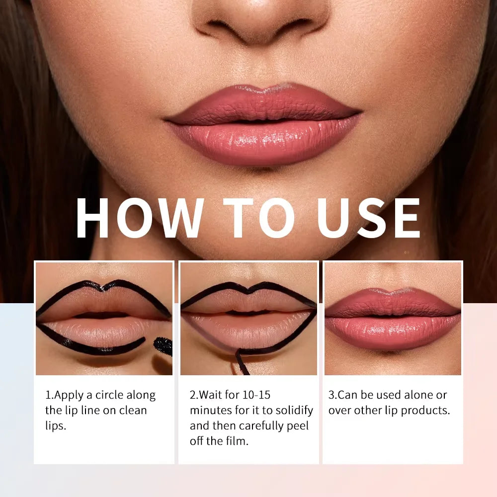 16 Pcs Lip Gloss Lipstick Set+Peel-Off Lip Liner Matte Long-Lasting Waterproof Liquid Velvet Non-Stick Formula Stain Cosmetic