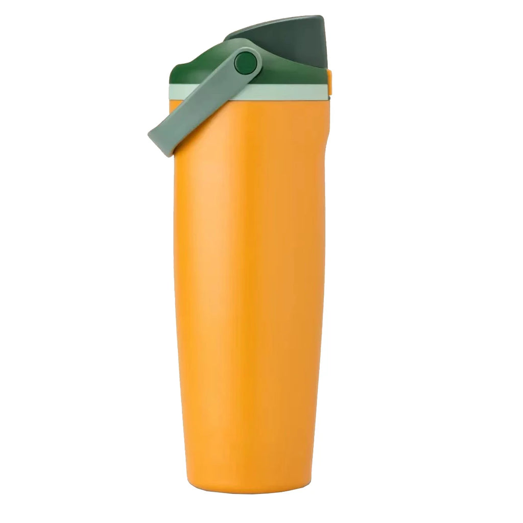 Sway 30oz Insulated Water Bottle Straw Double Wall Vacuum Thermos Cup Leakproof Hot/Cold Drink for Gym Office Camping Car Travel