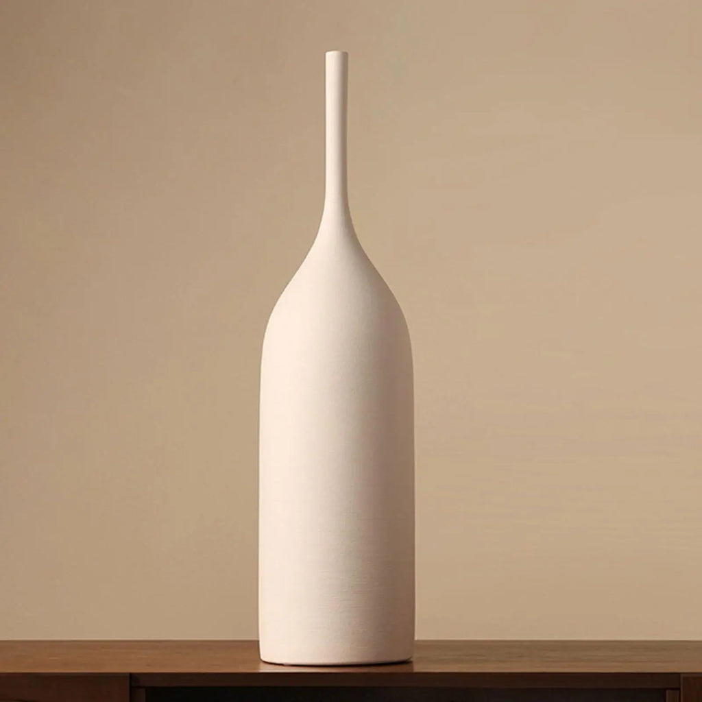 Decorative Vase Porcelain Floral Vase Flower Arrangement Minimalism Ornament Decor for Home Bedroom Table Centerpiece Gift
