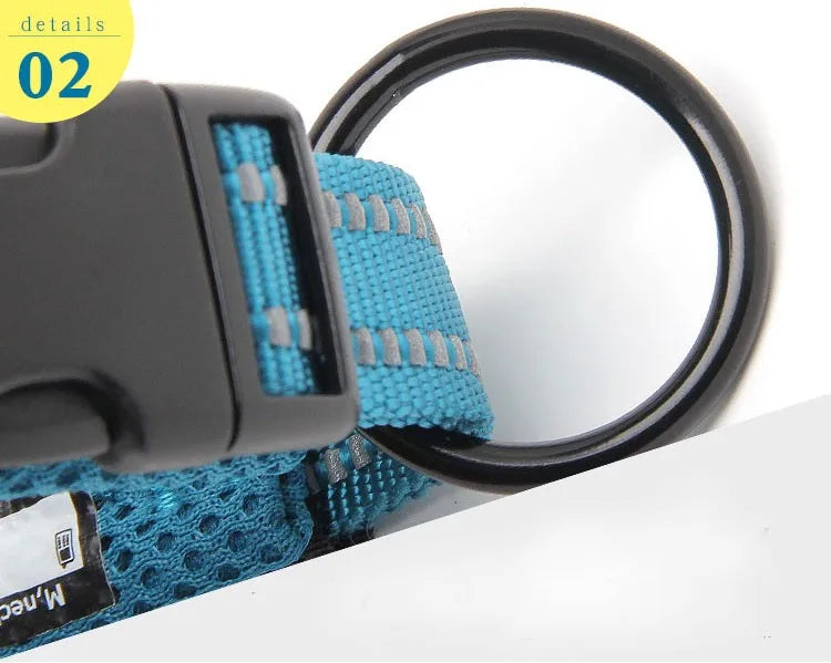 Truelove Pet Dog Collar Nylon Adjustable Webbing Padded Soft Reflective Durable Heavy Duty Training Custom Luxury Cat TLC5011