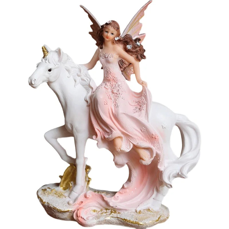 Flower Fairy Decoration Home Decor Girl Gift Decorations For Home Miniature Figurines Fairy Garden Decoration Desk Decoration