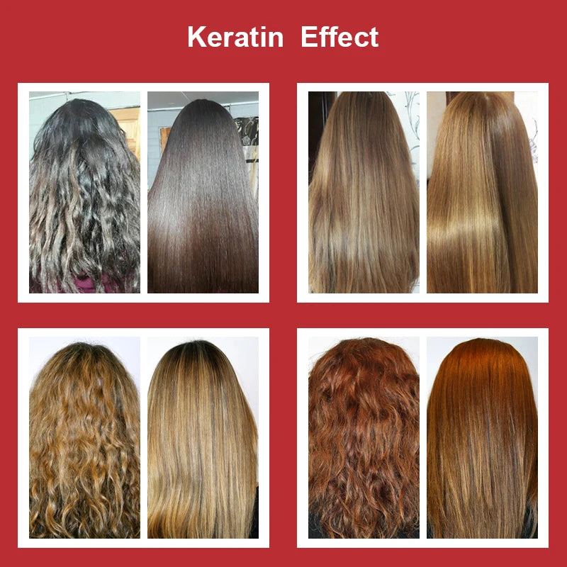 PURC 300ml Keratin Hair Straightening Cream Smoothing Softens Repairs Damaged Dryness Nutritious Hair Care Products