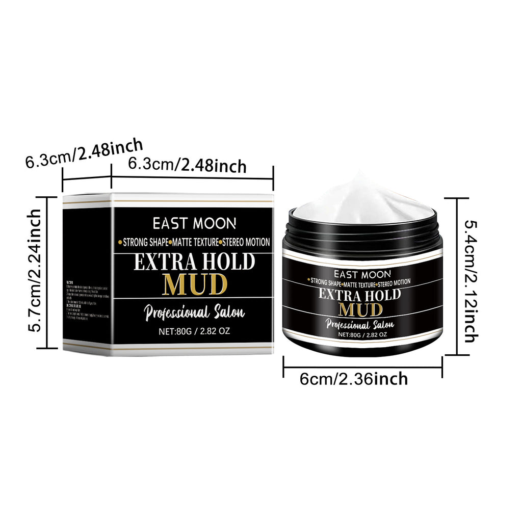 Keratin Hair Styling Cream Strong Hold Reduce Curly Matte Finished Keep Smoothing Non Sticky Improve Frizz Men Hair Shaping Gel