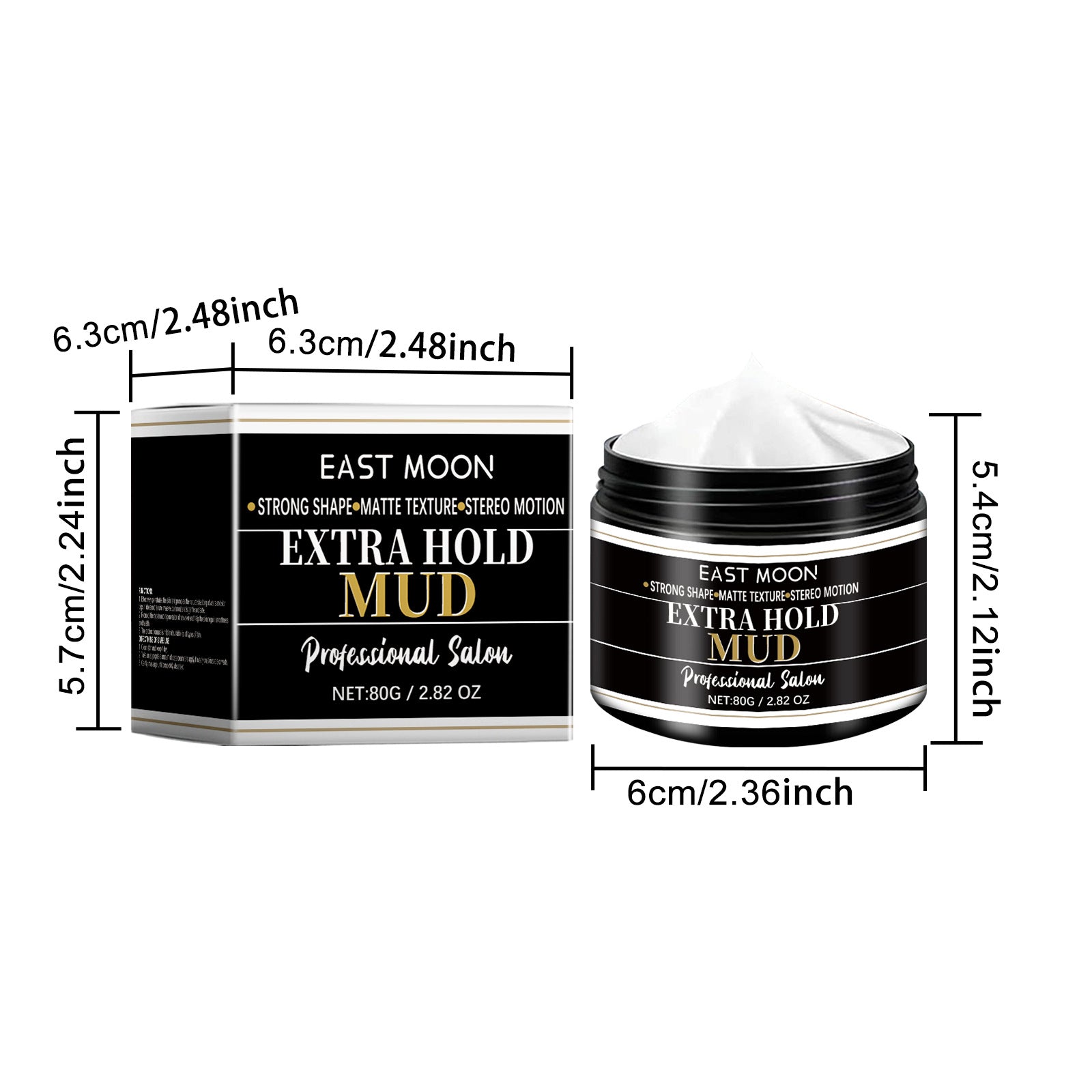 Keratin Hair Styling Cream Strong Hold Reduce Curly Matte Finished Keep Smoothing Non Sticky Improve Frizz Men Hair Shaping Gel