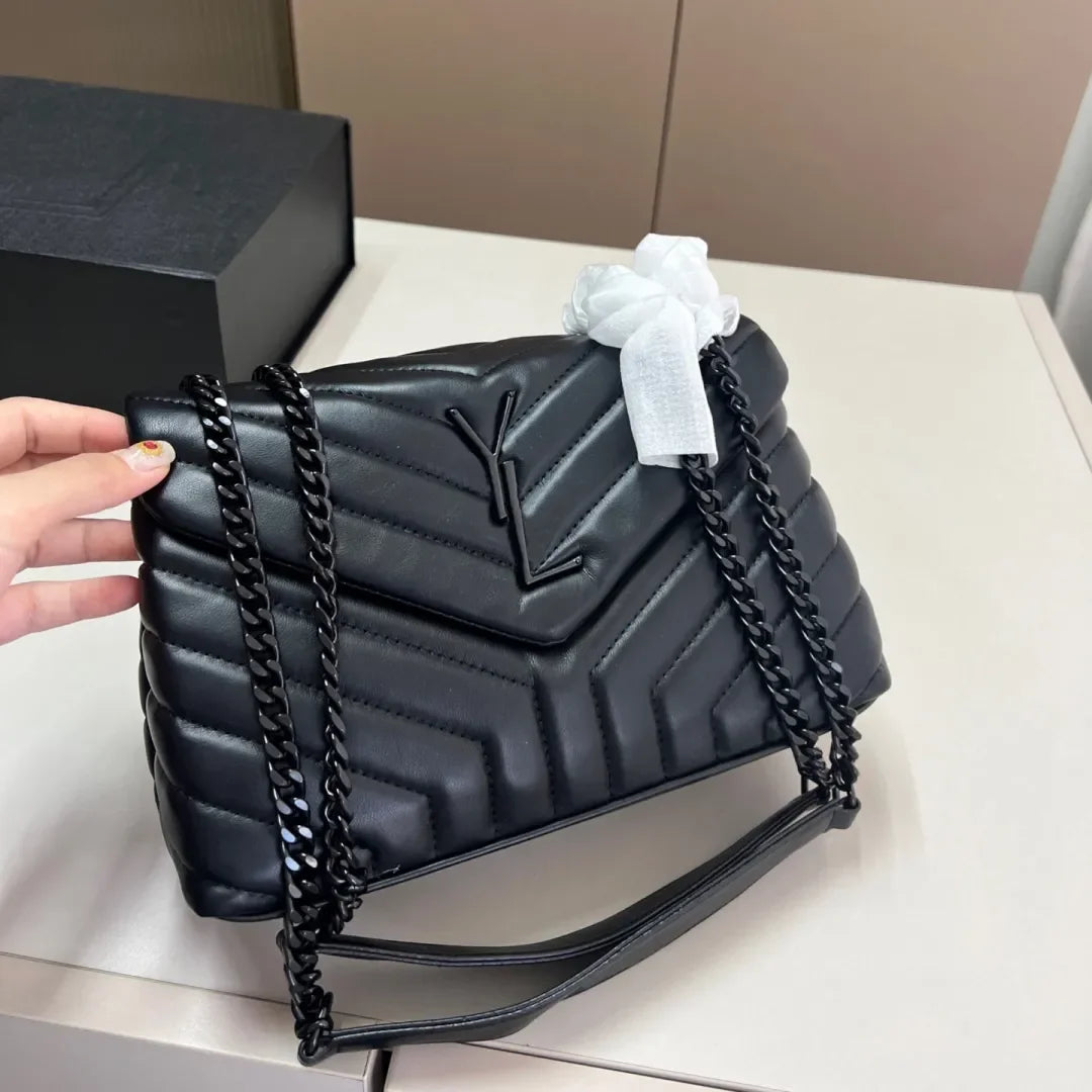 Designer Shoulder Luxury Woman Fashion Handbag Classic Womens Printed Retro Sweet Outdoors Purse Underarm Bag yslbags yslcross b