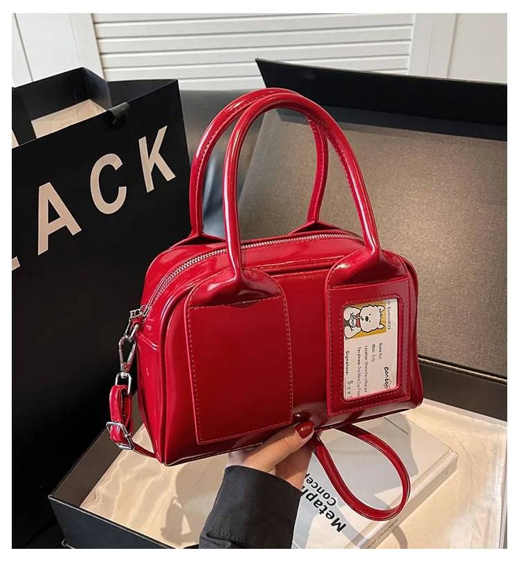 2026 New Y2K Harajuku Shoulder Bag Women Korean Transparent Ita Bag Crossbody Bag Female Japanese Designer Trend Handbag Purse