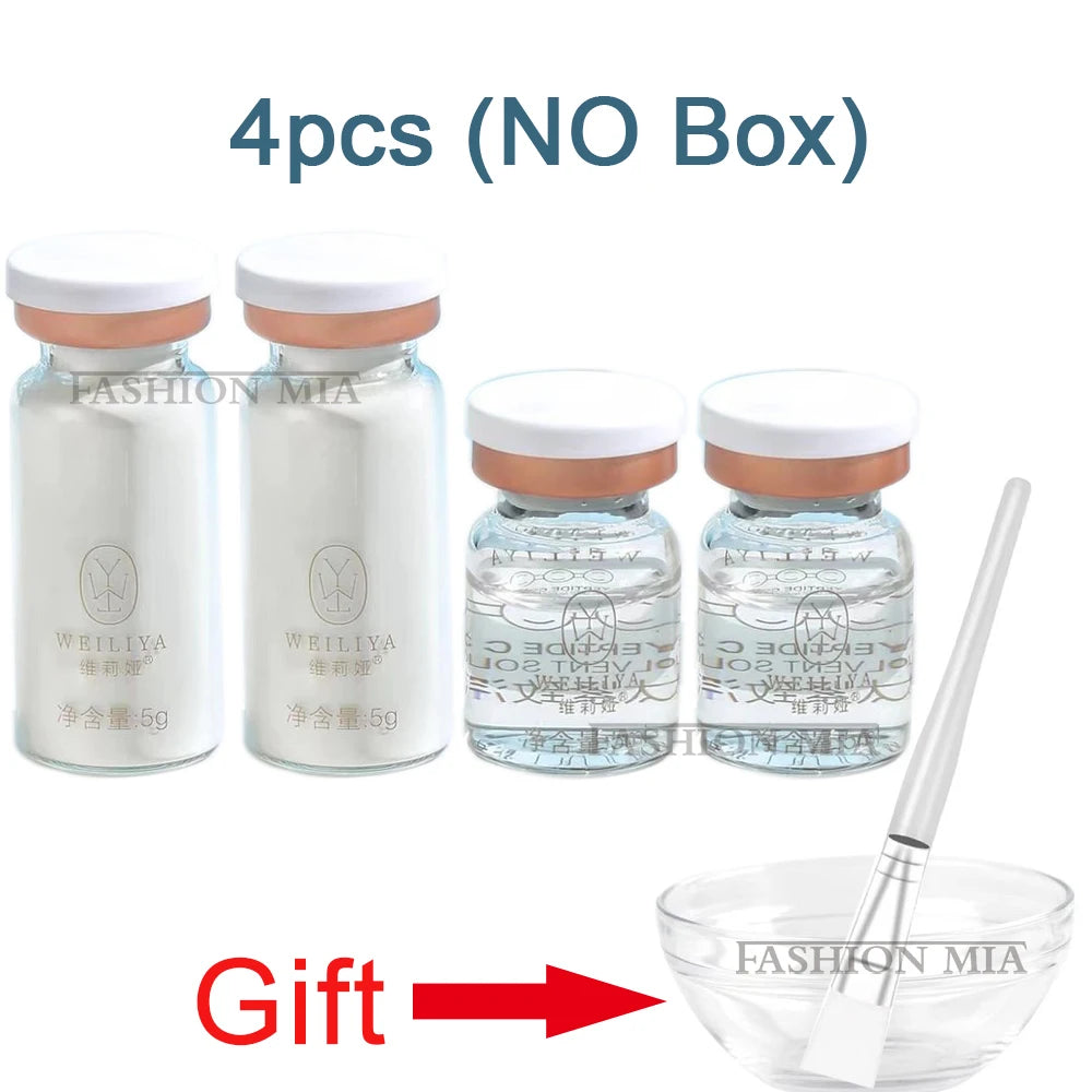 Korea Collagen Peptide Firming Essence Mask Kit V-Face Lifting Thread Mask Hyaluronic Acid Rejuvenate Whitening SkinCare