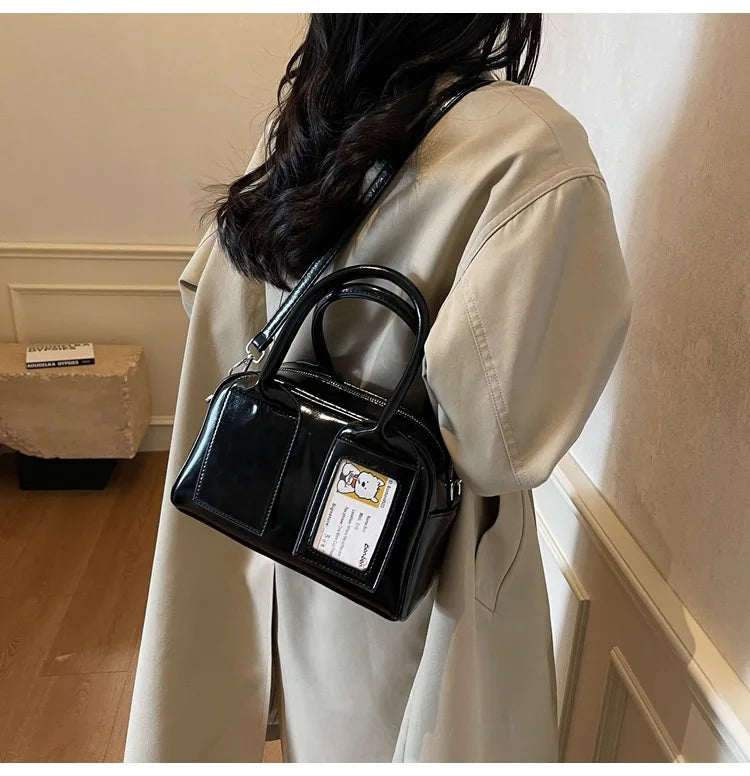 2026 New Y2K Harajuku Shoulder Bag Women Korean Transparent Ita Bag Crossbody Bag Female Japanese Designer Trend Handbag Purse