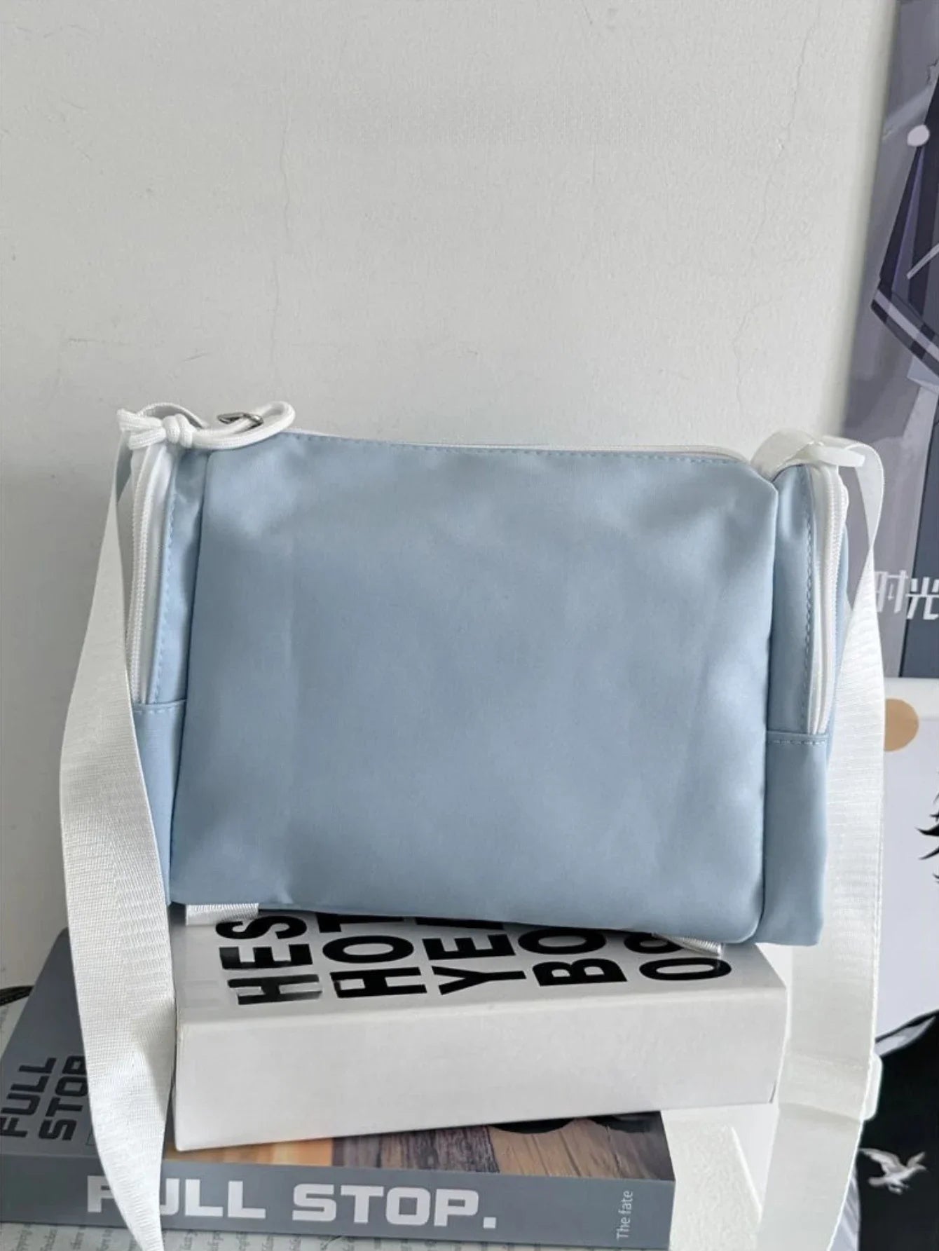 Y2K Fashion Clear Transparent Crossbody Bag Women Multipocket Itabag Summer Bucket Shoulder Bag for Students