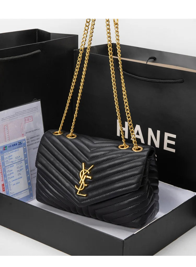 Women's bag 2026 new women's bag chain bag classic versatile fashion messenger shoulder handbag tide