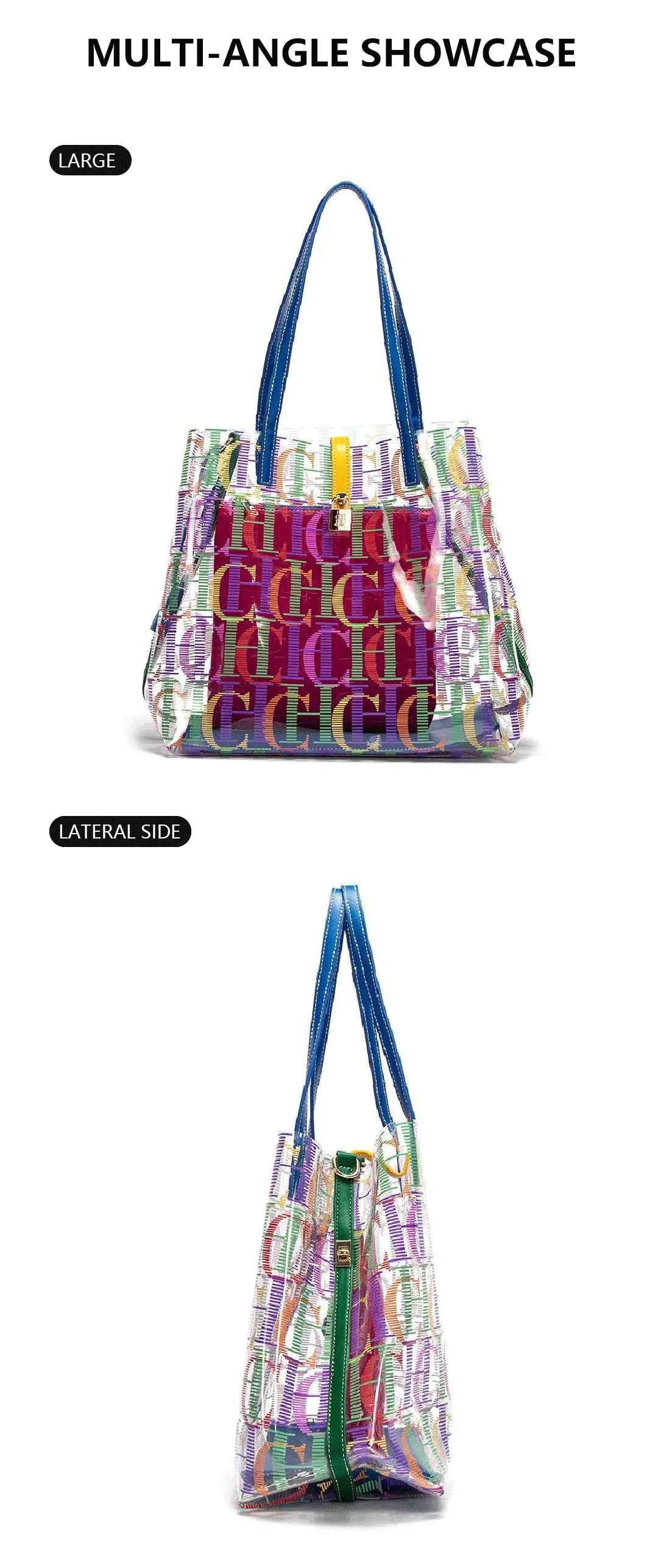 CH Women's Bucket Bag High Quality Sense Fashion Large Capacity Ladies Handba Beach Holiday Mother Bag Casual Versatile Premium