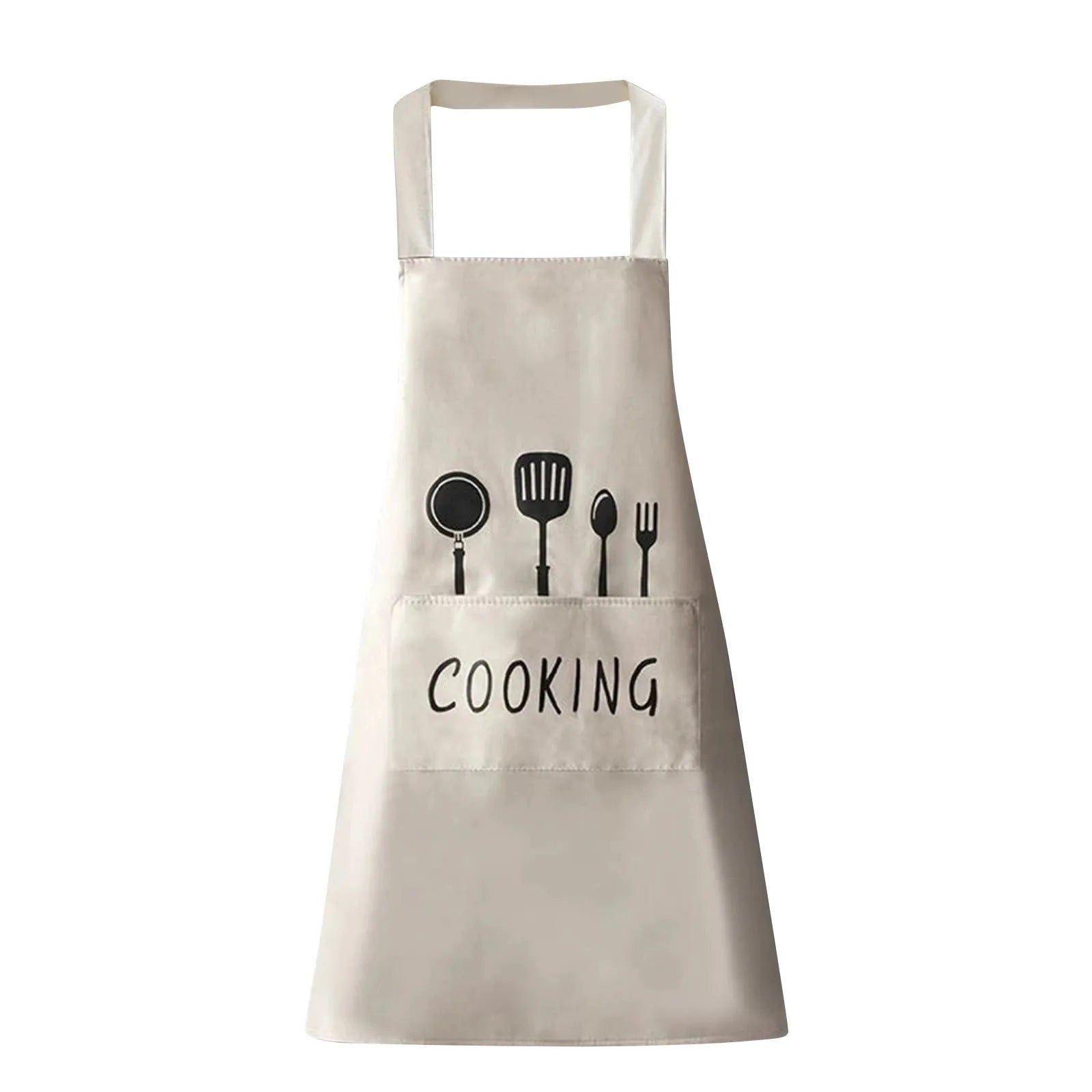 Fashion Cute Printed Apron Unisex Kitchen Cooking Apron Suitable For Cleaning Gardening Handmade Kitchen Cooking