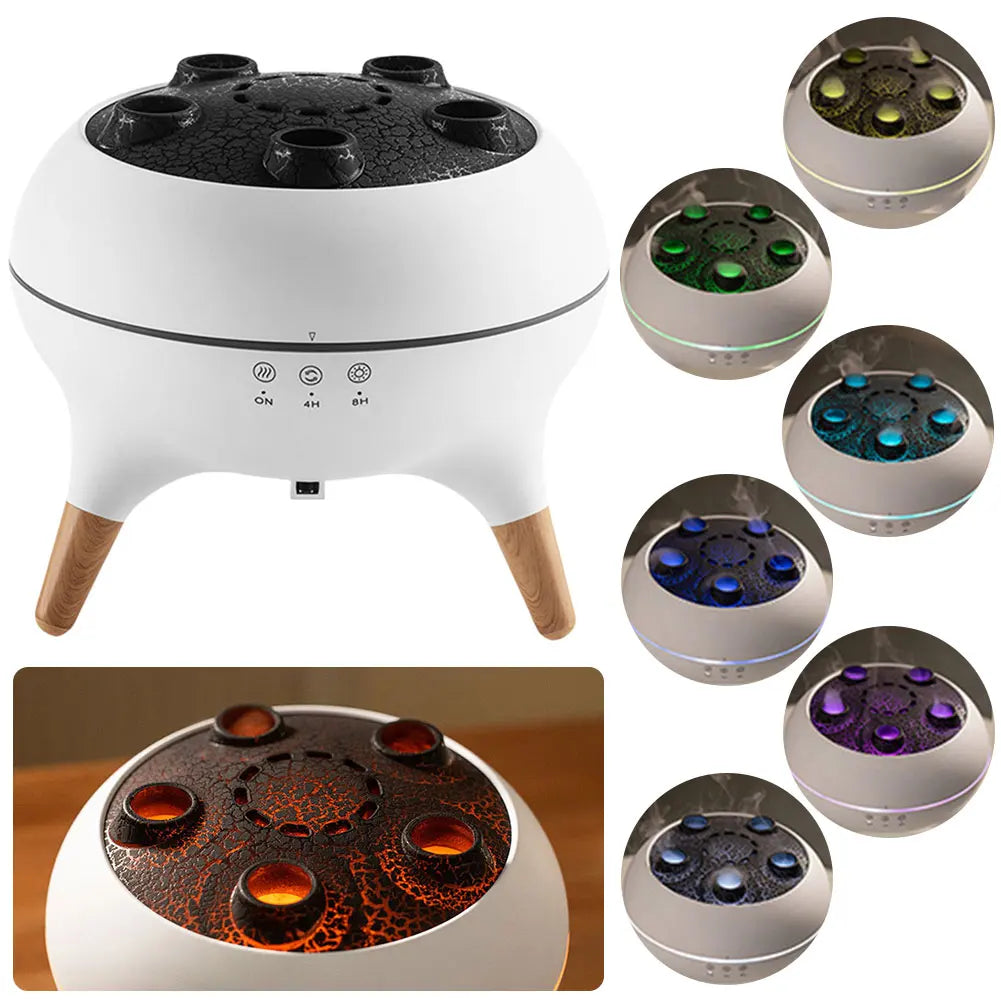 Dynamic Jellyfish Air Humidifier with Colorful Night Lights Cool Mist Humidifier Air Diffuser Humidifier for Home Office Bedroom