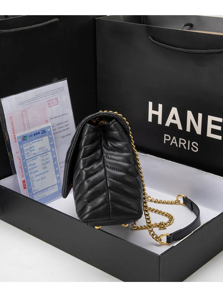 Women's bag 2026 new women's bag chain bag classic versatile fashion messenger shoulder handbag tide