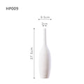 White Ceramic Vases Minimalist Home Decor Nordic Modern Room Kitchen Living Rome Shelf Decorations Crafts Ornaments