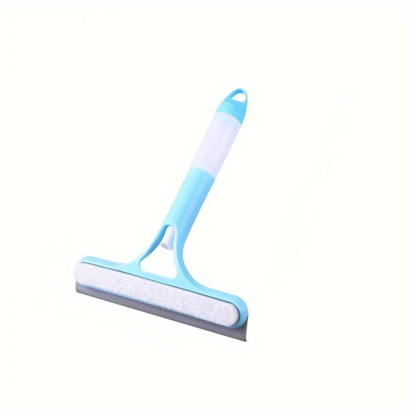 3 In 1 Multi-Purpose Glass Wiper With Scraper And Spray For Spraying  Car Windshield Mirror Cleaning Tools For Washing And Scrap