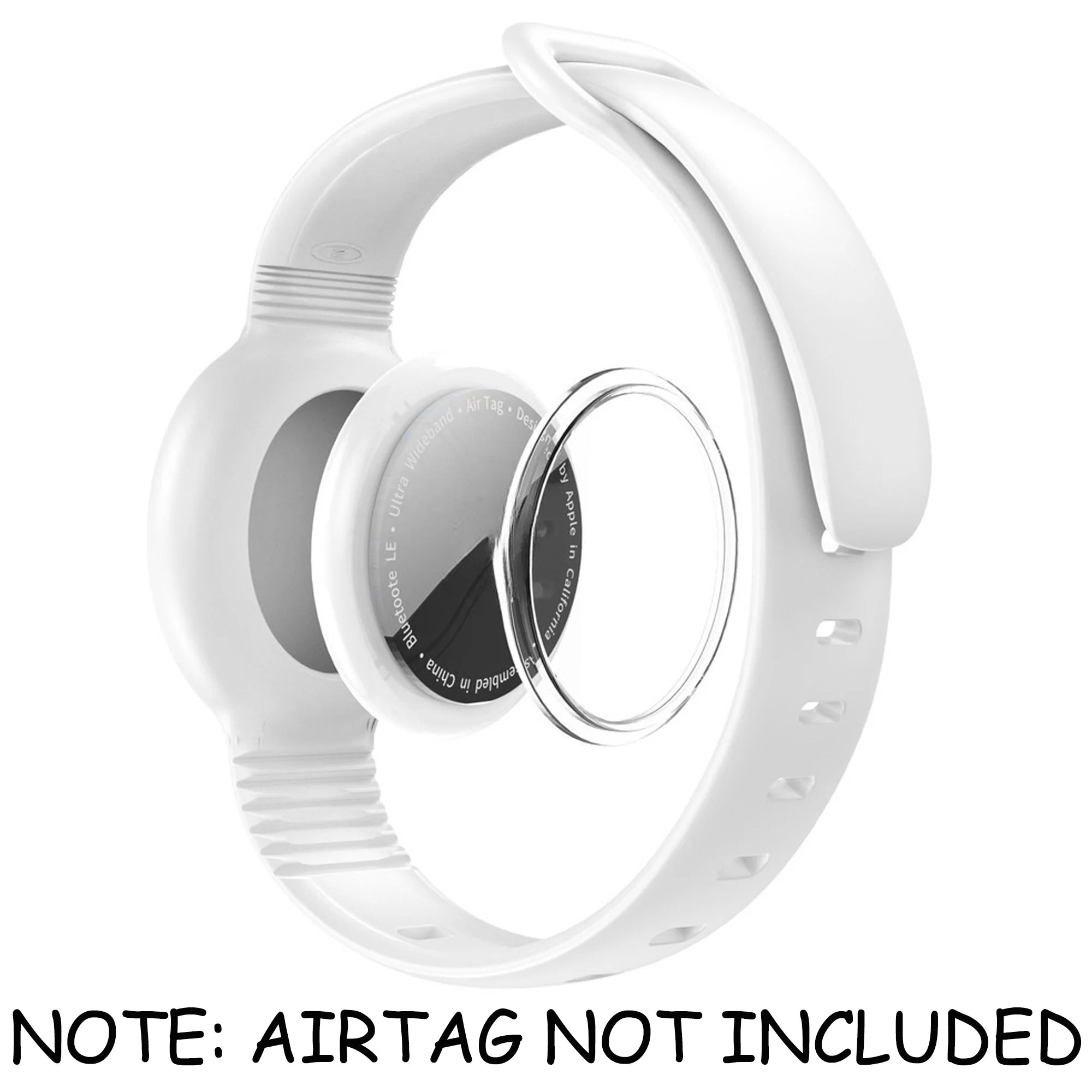 Waterproof Airtag Bracelet for Kids Soft Nylon Hidden Air Tag Wristband Full Cover Lightweight  Band for Toddler Child