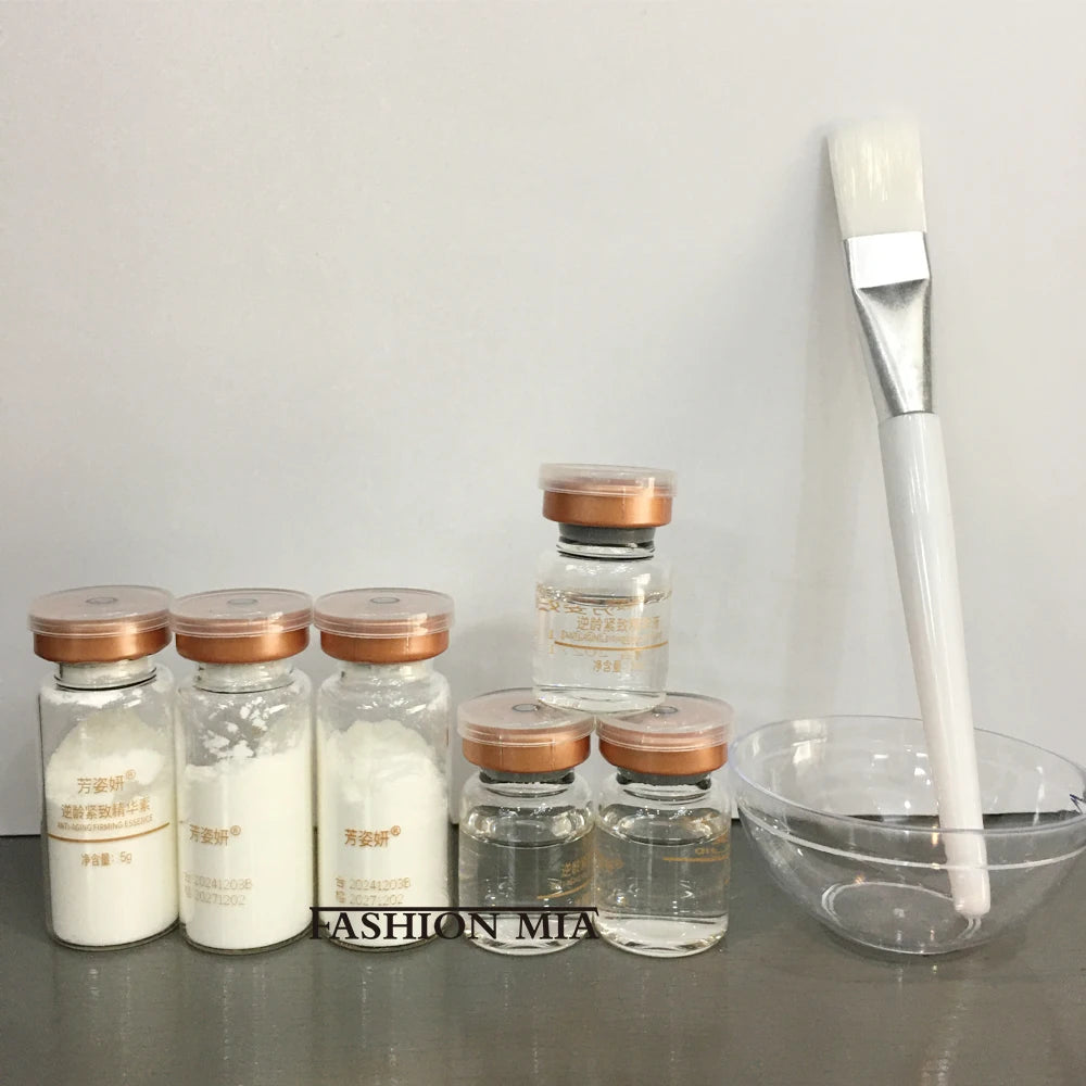 Korea Collagen Hyaluronic Acid Face Mask Repair Soothe Firming Lifting Cleanse Hydrate Brighten Moisturize Mask Skin Care