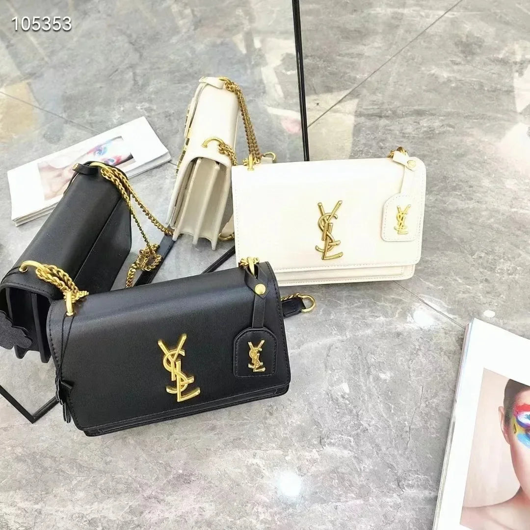 2026 new women's shoulder messenger bag big brand with the same fashion chain bag versatile