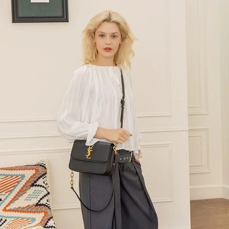 Women's bag 2026 new temperament high quality small square bag crossbody shoulder versatile box tofu bag