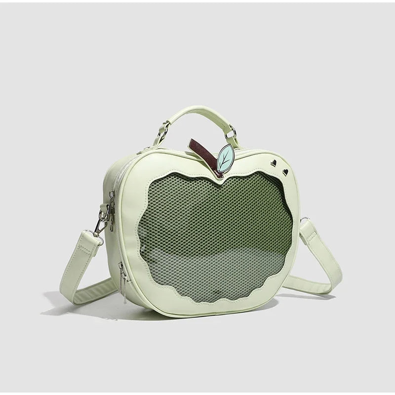 Creative Women's Ita Bag,original Cute Kawaii Ita Backpack,apple Five Pointed Star Street Fashion Harajuku Girl Crossbody Bag