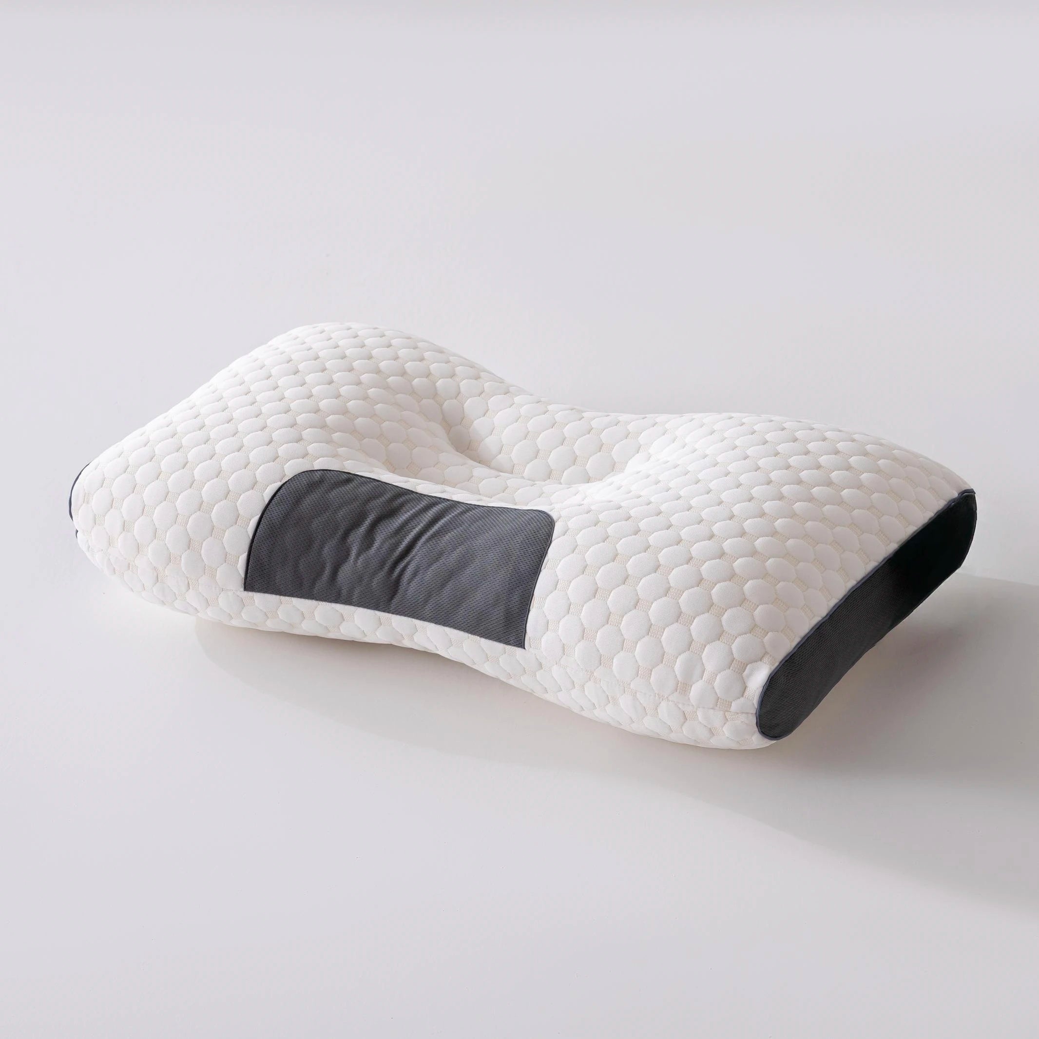 1pc/2pcs Soft Neck Pillow,  Adjustable Ergonomic Orthopedic Contour Support, High Quality Pillow Core, For Sleeping Comfort