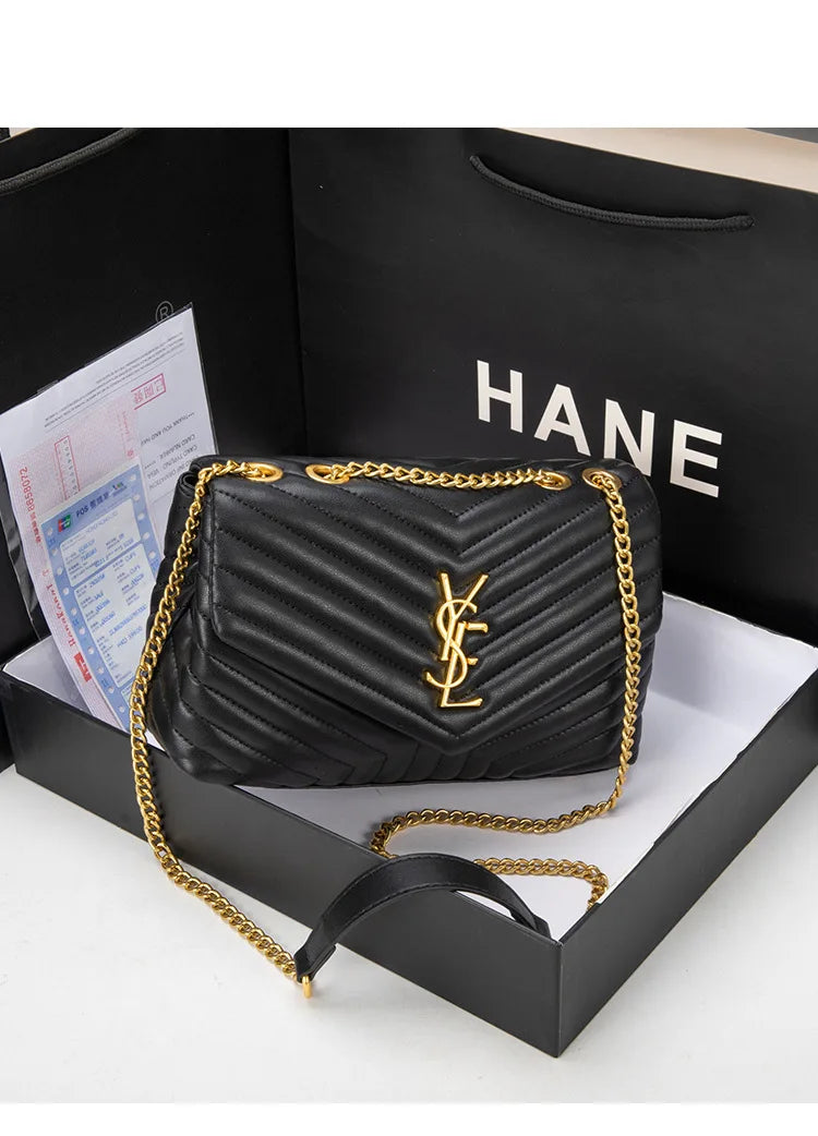 Women's bag 2026 new women's bag chain bag classic versatile fashion messenger shoulder handbag tide