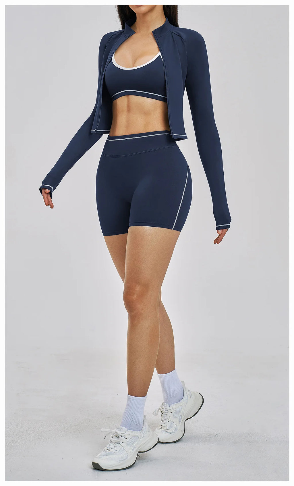 3PCS Sports Sets Woman Set Yoga Sexy Outfits Nude Feel Spring Summer Women's Gym Kit Female Fitness Clothing Outdoor Running