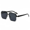 Polygon Sunglasses Rectangle Fashion Metal Frame Women Men Large Square Sun Glasses for Female Male Gradient Traveling Oculos ﻿