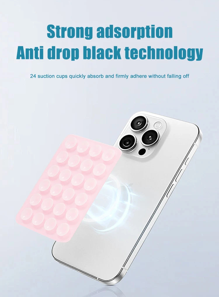Upgrade 2IN1 Suction Cup Bracket Phone Case For iPhone 16 15 11 12 13 14 17 Pro Max Plus  AIR Cases Shockproof Cover Accessories