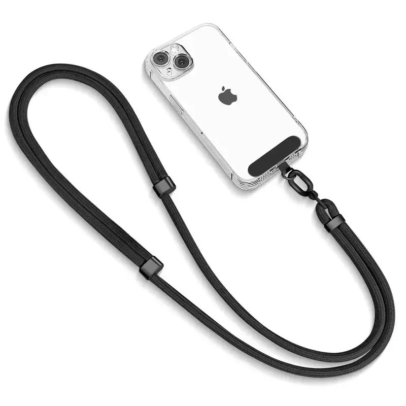 Universal Adjustable Phone Lanyard Crossbody Necklace Strap Phone Case Long Hanging Rope with Clip Anti-Lost Durable and Sturdy