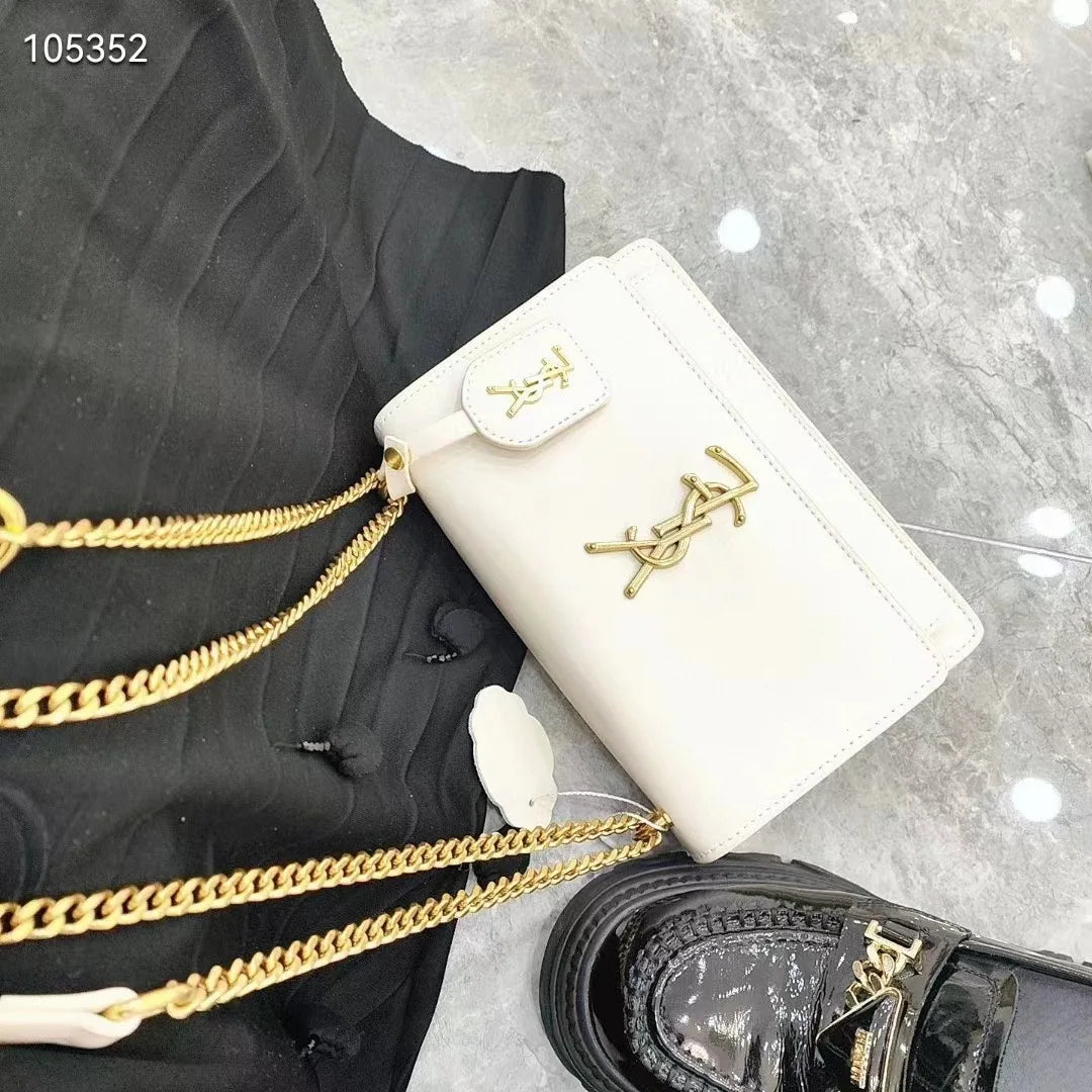2026 new women's shoulder messenger bag big brand with the same fashion chain bag versatile