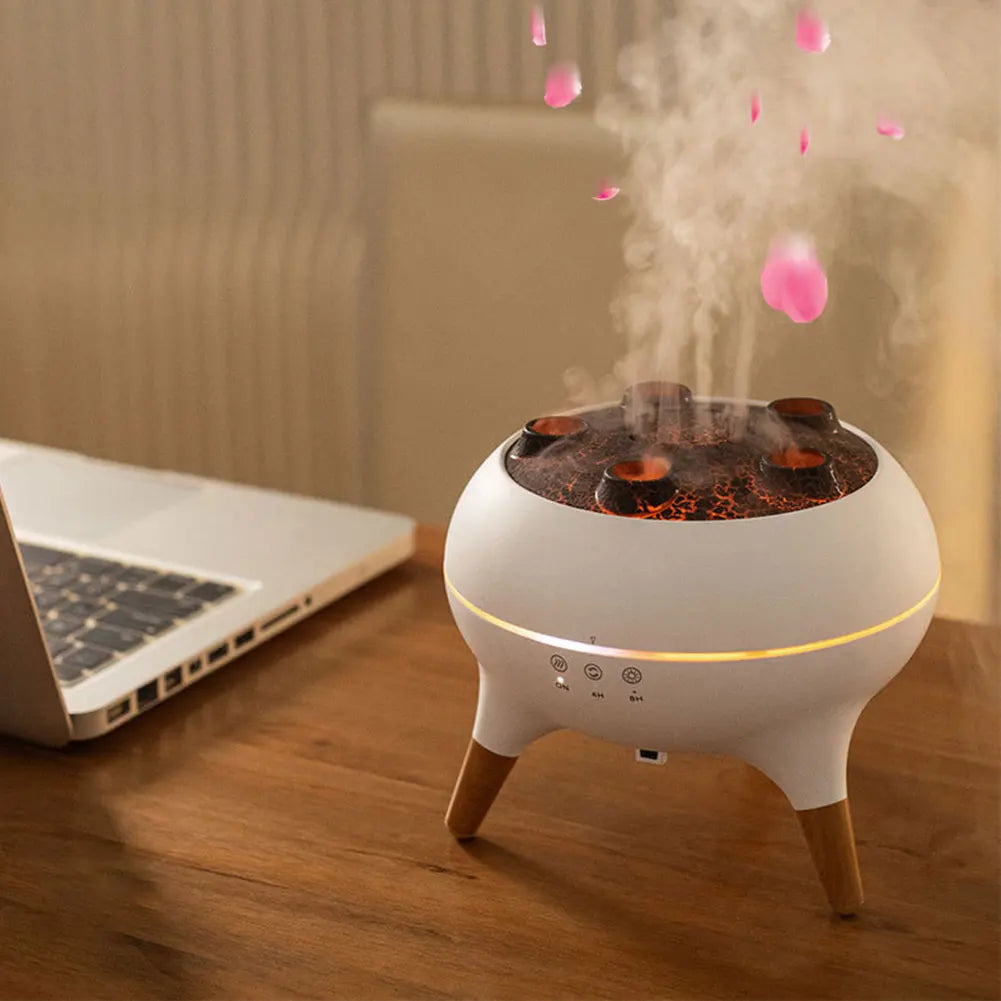 Dynamic Jellyfish Air Humidifier with Colorful Night Lights Cool Mist Humidifier Air Diffuser Humidifier for Home Office Bedroom