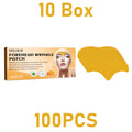 EELHOE Forehead Wrinkle Patch Lift Firming Skin Lightening Face Wrinkle Gel Patches Collagen Fade Fine Lines Facial Mask Care