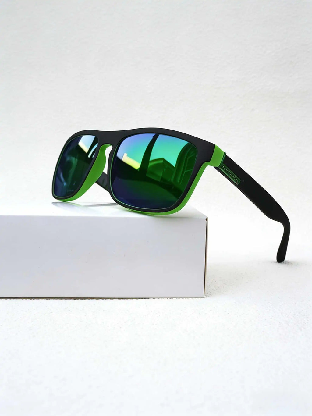 6-Pack of Classic Square Fashion Sunglasses, Suitable for Both Men and Women, Ideal for Travel, Fishing, Cycling, Summer, Beach, and Outdoor Vacations