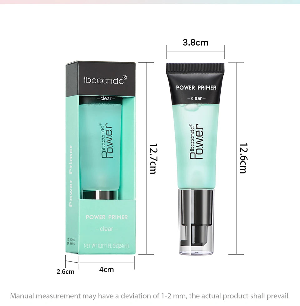 Power Grip Highly Moisturizing Makeup Base Isolation Primer Refreshing Easy To Absorb Invisible Pore Colorless Natural Makeup