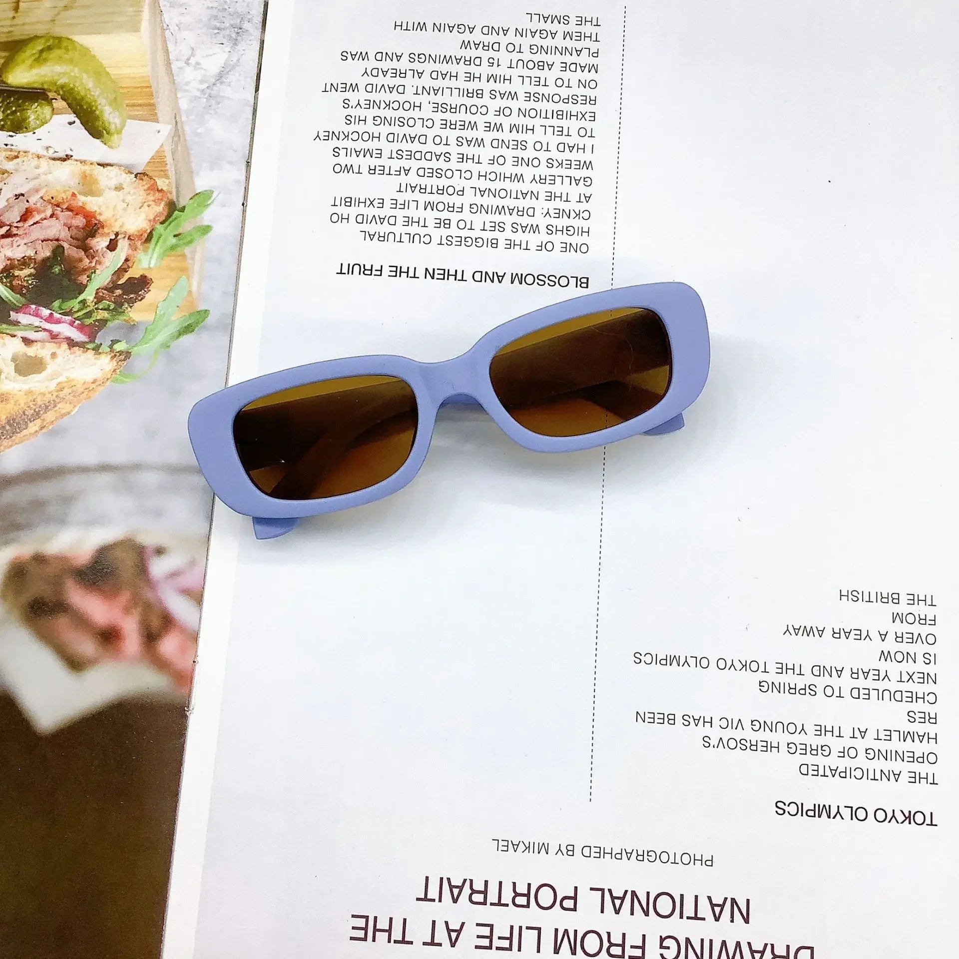 Children Cute Vintage Frosted Rectangle UV400 Sunglasses Outdoor Girls Boys Sweet Sunglasses Protection Classic Kids Sunglasses