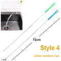 Flexible Long Pipeline Cleaning Brush Multipurpose Washing Machine Dryer Lint Remover Kitchen Sewer Dust Cleaner Brushes Tools