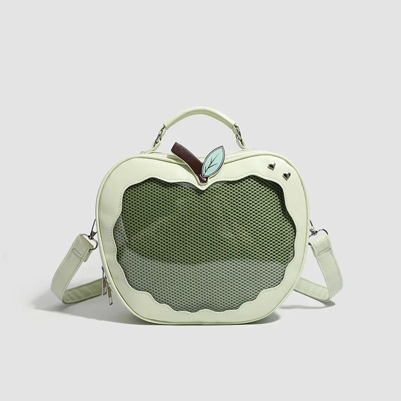 Creative Women's Ita Bag,original Cute Kawaii Ita Backpack,apple Five Pointed Star Street Fashion Harajuku Girl Crossbody Bag