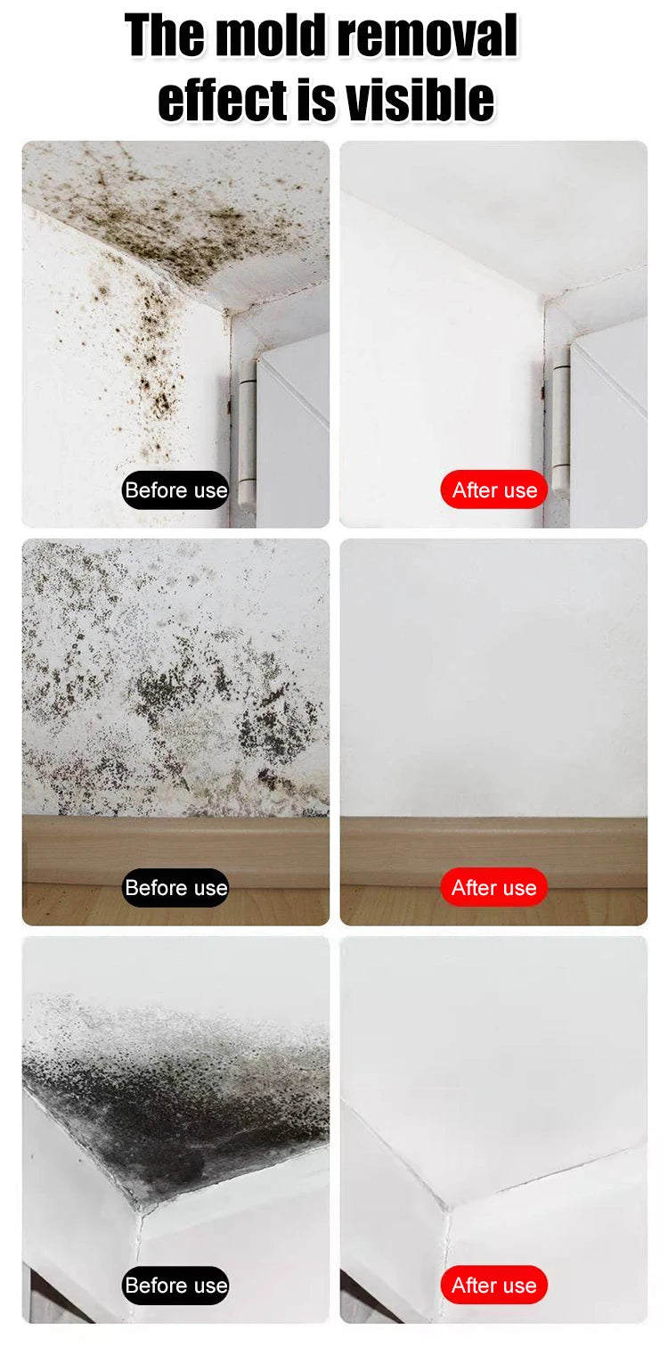 Household Mildew Removal Spray Cleaning Bathroom Wall Renovation Mold & Stain Removal For Bathroom, Office