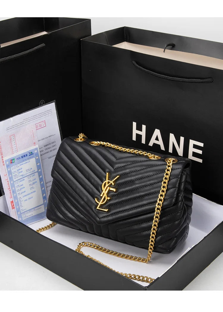 Women's bag 2026 new women's bag chain bag classic versatile fashion messenger shoulder handbag tide
