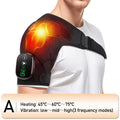 Vibration Shoulder Steamer Belt Heated Shoulder Warmer Massager Electric Smart Massage Machine Temperature Adjust