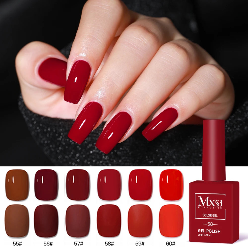 Nail Gel Polish Set DIY Nail Art 6pc Semi Permanent UV LED Gel Kit For Nails Decoration Manicure Soak Off Painting Vernis Design