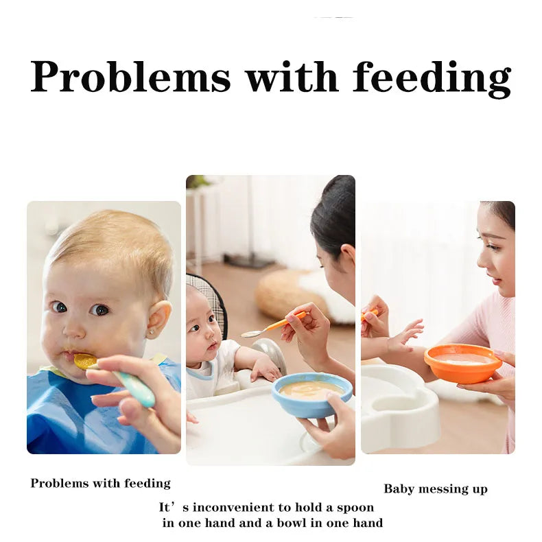 Safe Useful Silicone Baby Bottle with Spoon Food Supplement Rice Cereal Bottles Squeeze Spoon Milk Feeding Bottle Cup