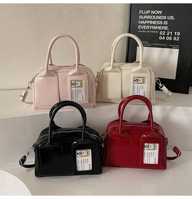 2026 New Y2K Harajuku Shoulder Bag Women Korean Transparent Ita Bag Crossbody Bag Female Japanese Designer Trend Handbag Purse