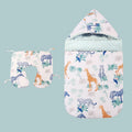 Warm Baby Stroller Sleeping Bag Fleece Prams Footmuff Infant Swaddle Wrap Envelopes For Newborns Baby Blanket 3 Colors Sleepsack