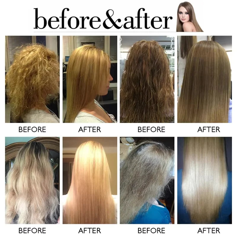 PURC 300ml Keratin Hair Straightening Cream Smoothing Softens Repairs Damaged Dryness Nutritious Hair Care Products
