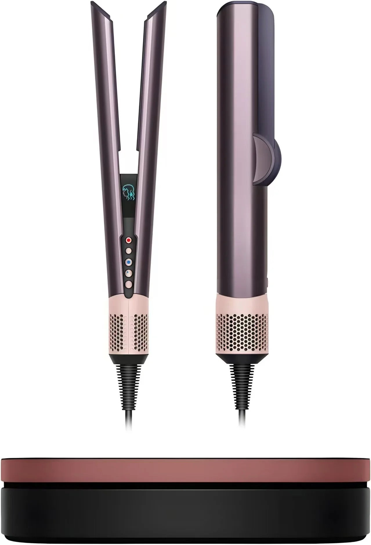 1-2pcs-2027 New 2 in 1 Professional Hair Straightener and Hair Dryer Heated Hair Straightener Negative Ion Iron Styling Tool